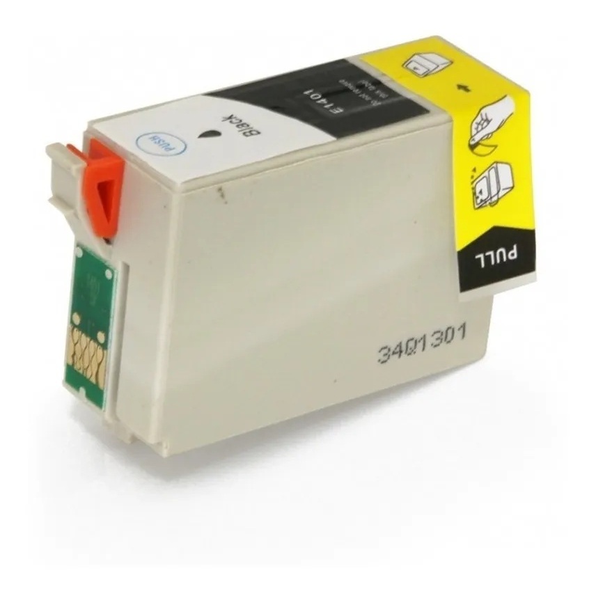 Cartucho Compatível com Epson T140 T1401 T140120 Preto TX620FWD TX560WD T42WD 100% Novo