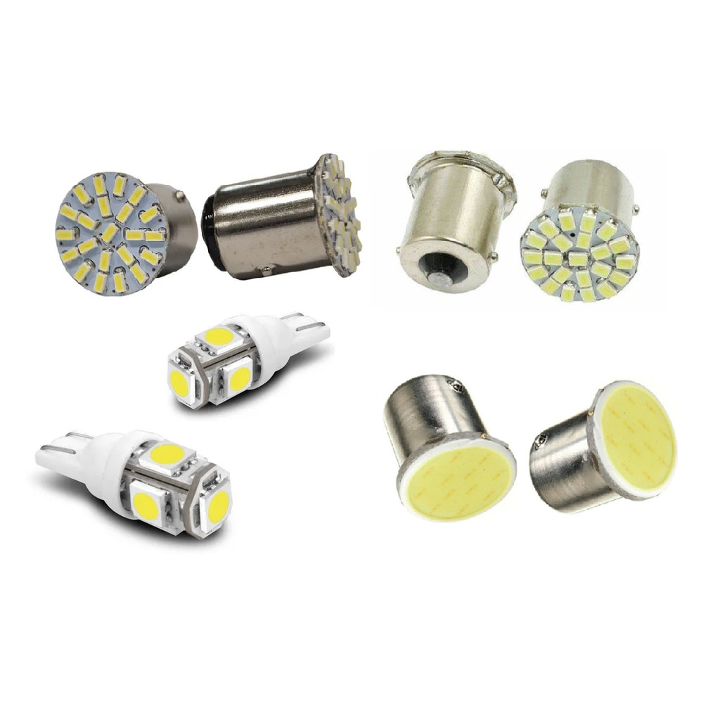 LÂMPADA LED 6000 TRASEIRA SETA RÉ FREIO JAC T140 2012 A 2014