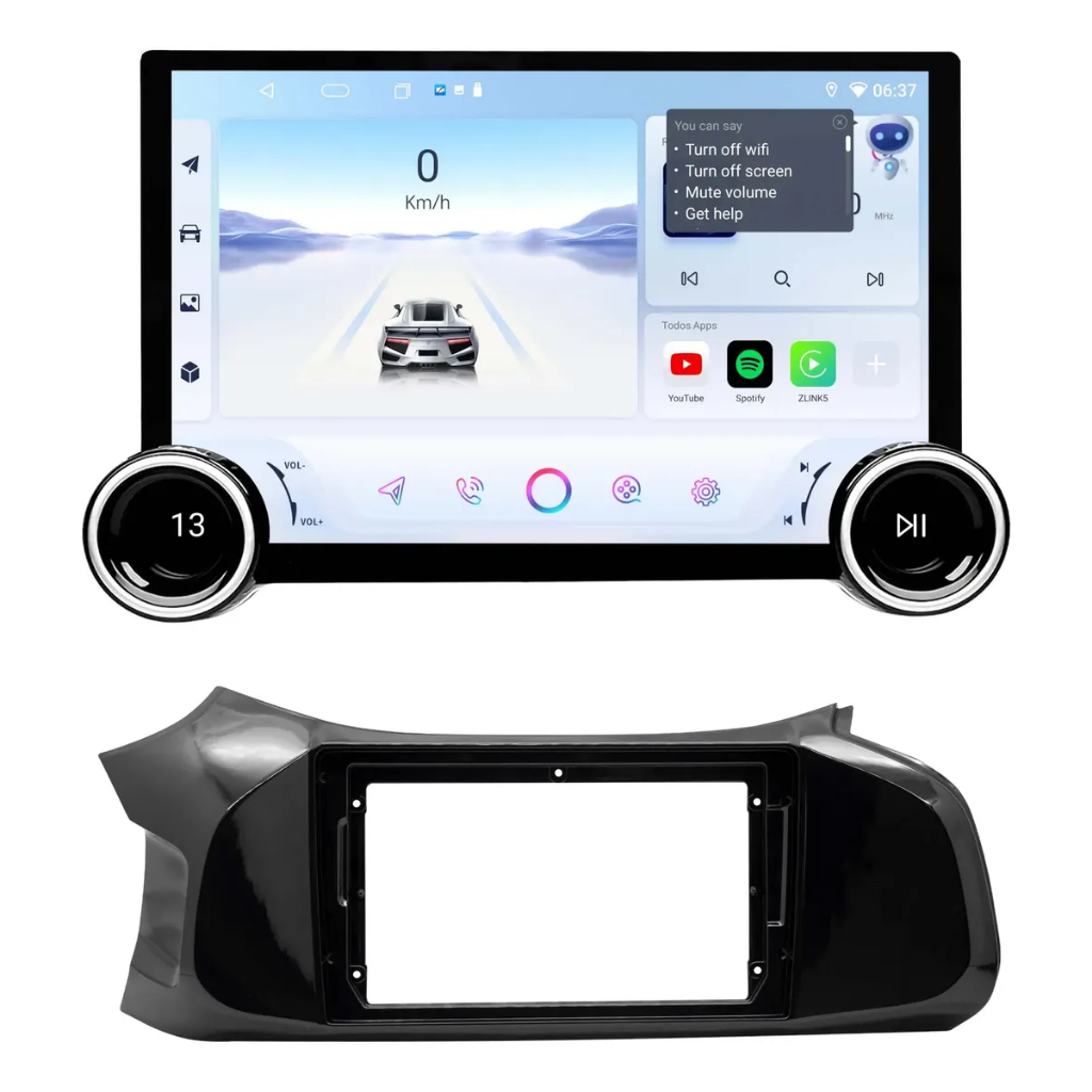 Multimidia 13p 8core Chevrolet Onix Android 14 6gb 128gb 2k