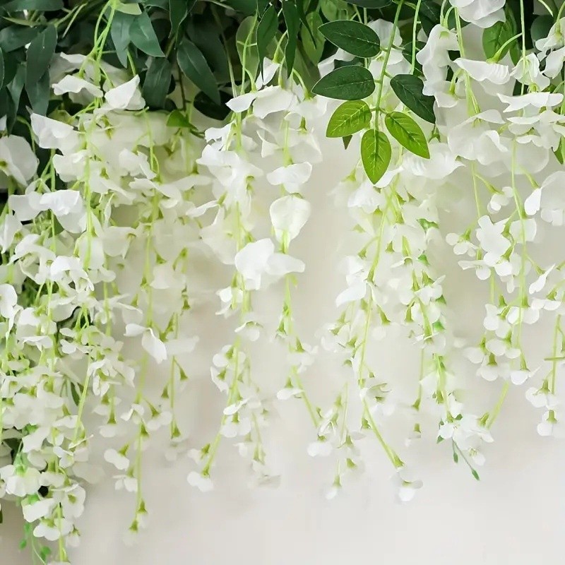 60 Kit Creeper De Flores Falsas Resistente Ao Desgaste Oculta E Decora Armazenamento Fácil Muitos Modelos