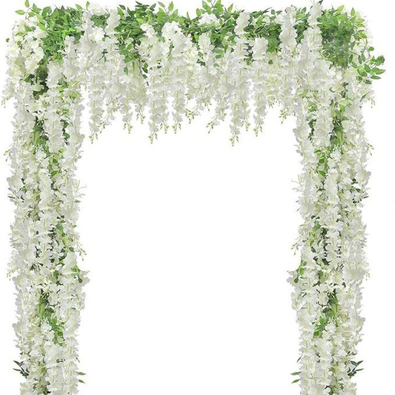 24 Kit Creeper De Flores Artificiais Durável Resistente Oculta E Decora Armazenamento Fácil Muitos Modelos