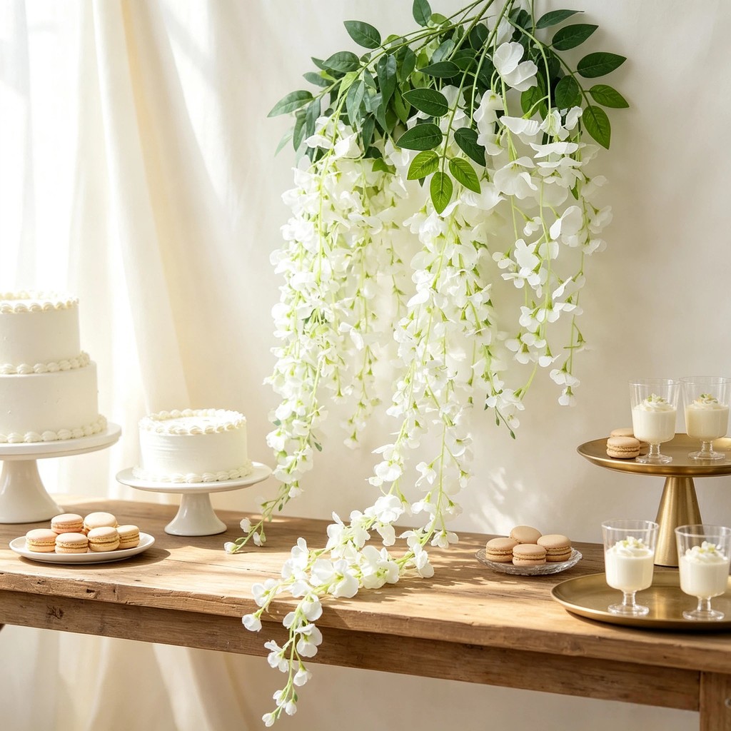 48 Conjuntos Creeper De Flores Falsas Durável Resistente Decoração Ocultante Armazenamento Simples Muitos Modelos