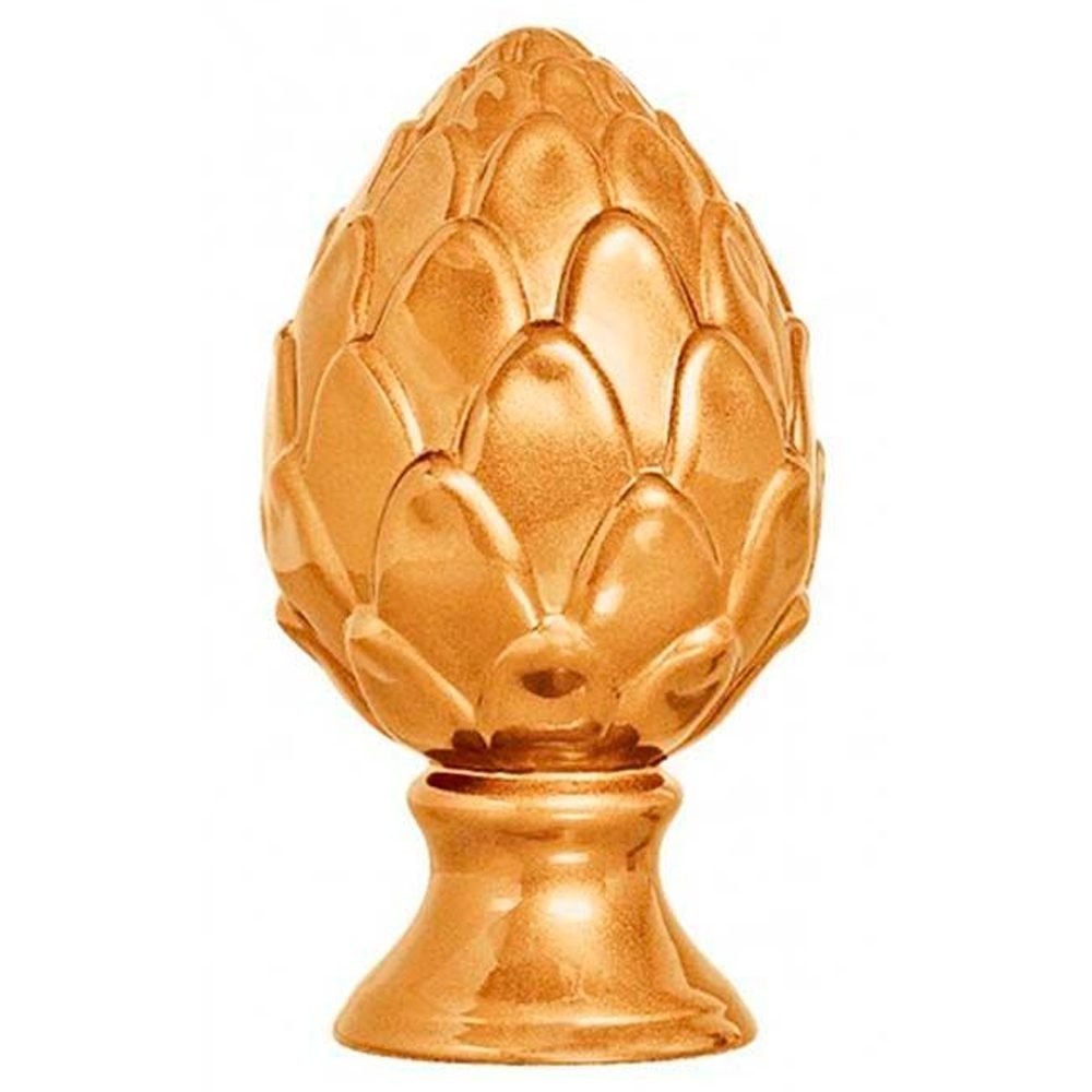 Pinha - Pinhão Tropical Elegance em Cerâmica Decorativa - Gold