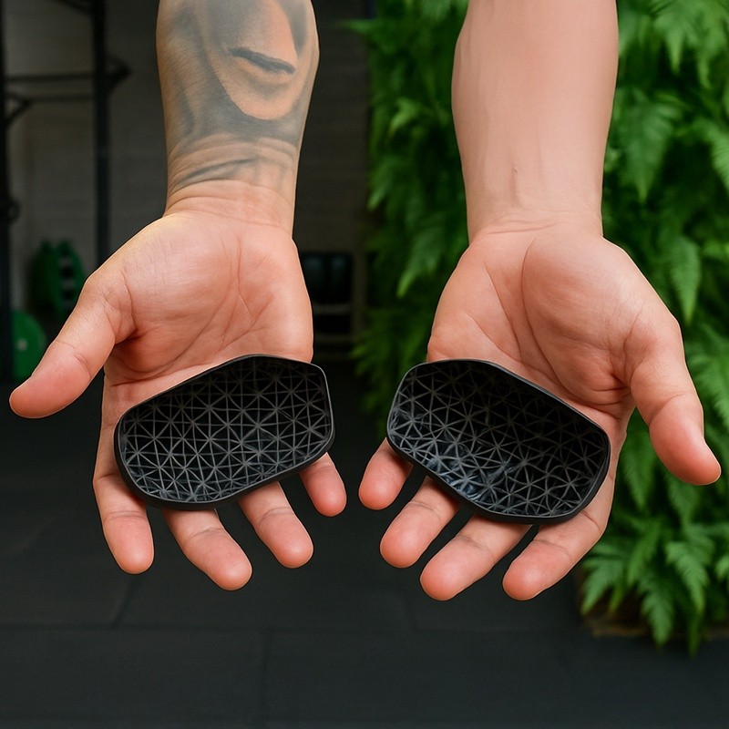 Par de Suporte Fitness Grip Musculação Workout Treino Intenso Estilo Profissional Garantido