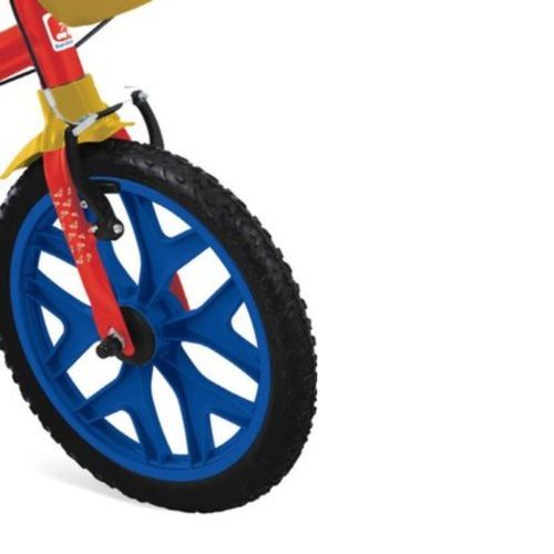 Bicicleta Infantil Aro16 Mulher Maravilha Diseño Temático Leve Resistente Seguro