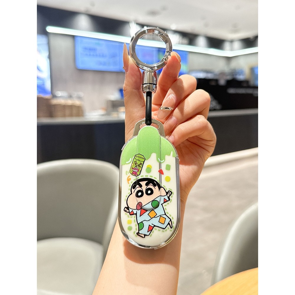 Su Meng adequado para Wuling hongguang Binguo capa de chave miniev carro hongguang s3 Mini Jiachen Kaijie céu claro