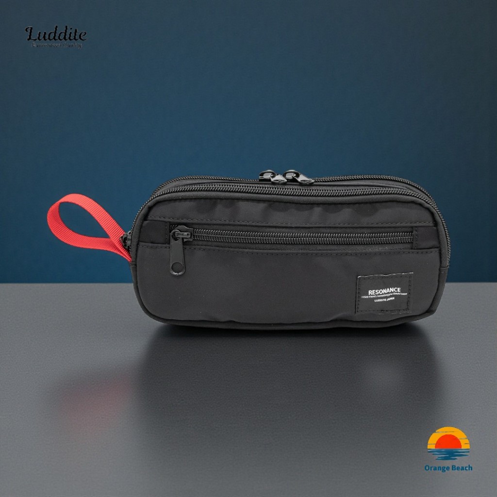 LUDDITE Resonance Bolsa Resonate/Nylon CORDURA/Organizador de Canetas/LDRE-RZPN/BK/BR/NV/GY