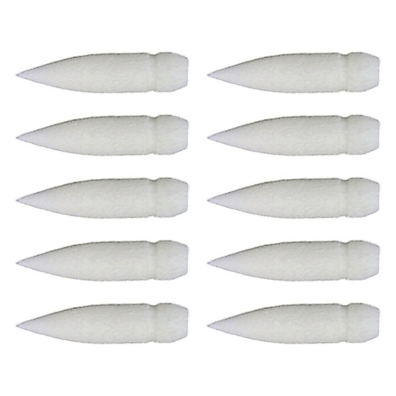 Ponta Escova Cerdas Nylon Macias Estone 1 Mm-4 Largura Para Caneta Marcadora Acrílica Líquida