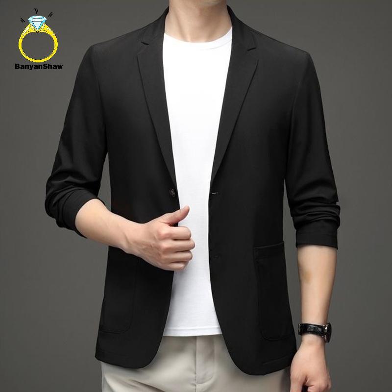 [BANY] Novo Terno Simples Masculino De Outono Jaet Negócios Casual E Versátil zer Bom