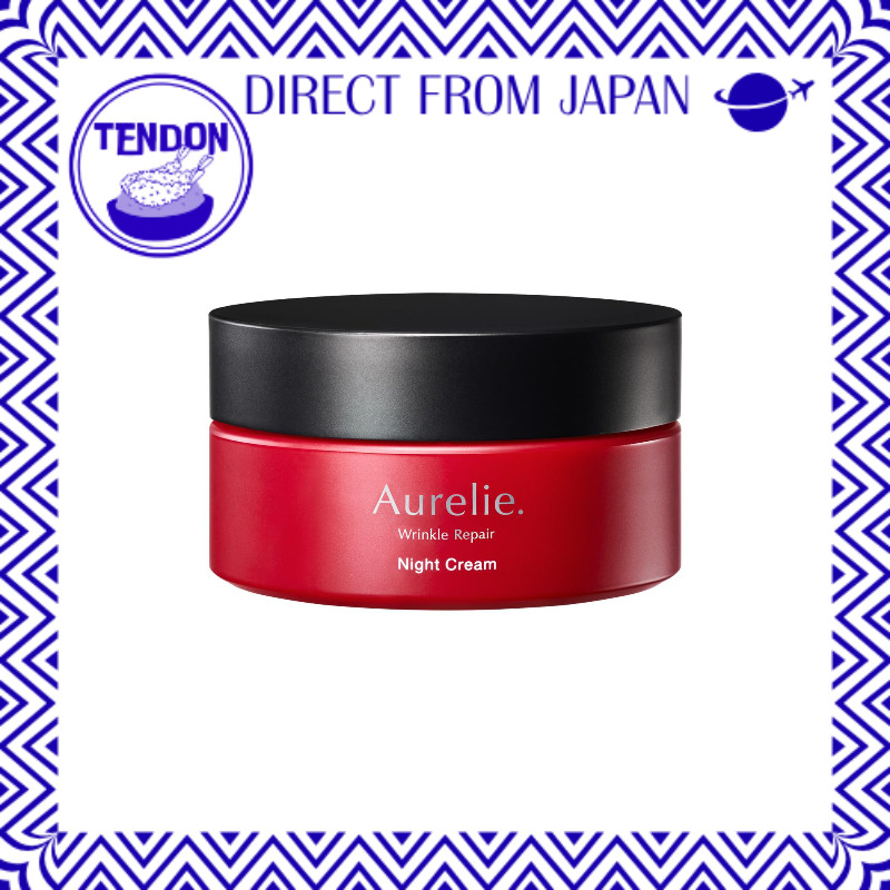 Aurelie Creme Noturno Reparador de Rugas 30g Produto cosmético medicinal com niacinamida, ingrediente eficaz para