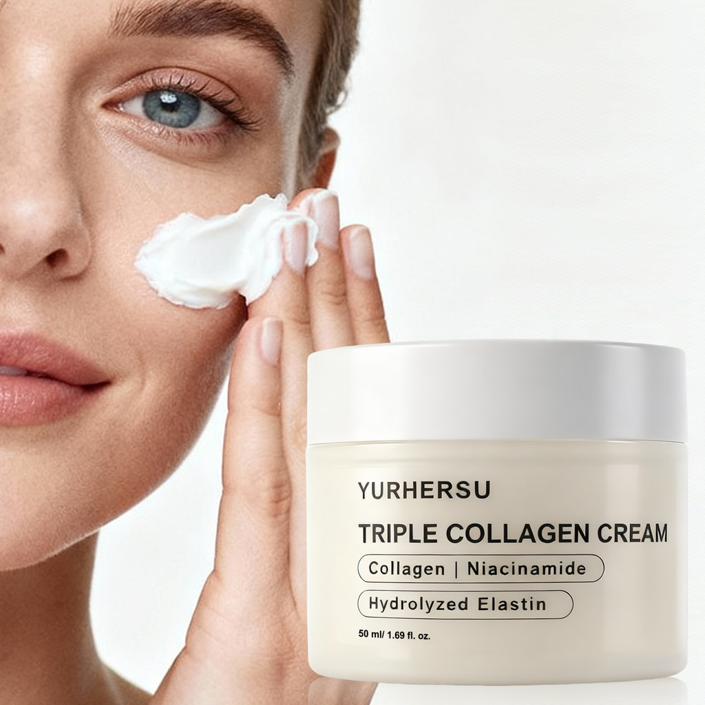 Creme Triplo Anti-Rugas Firmador Hidratante Reparador Melhora Linhas Finas Creme Facial