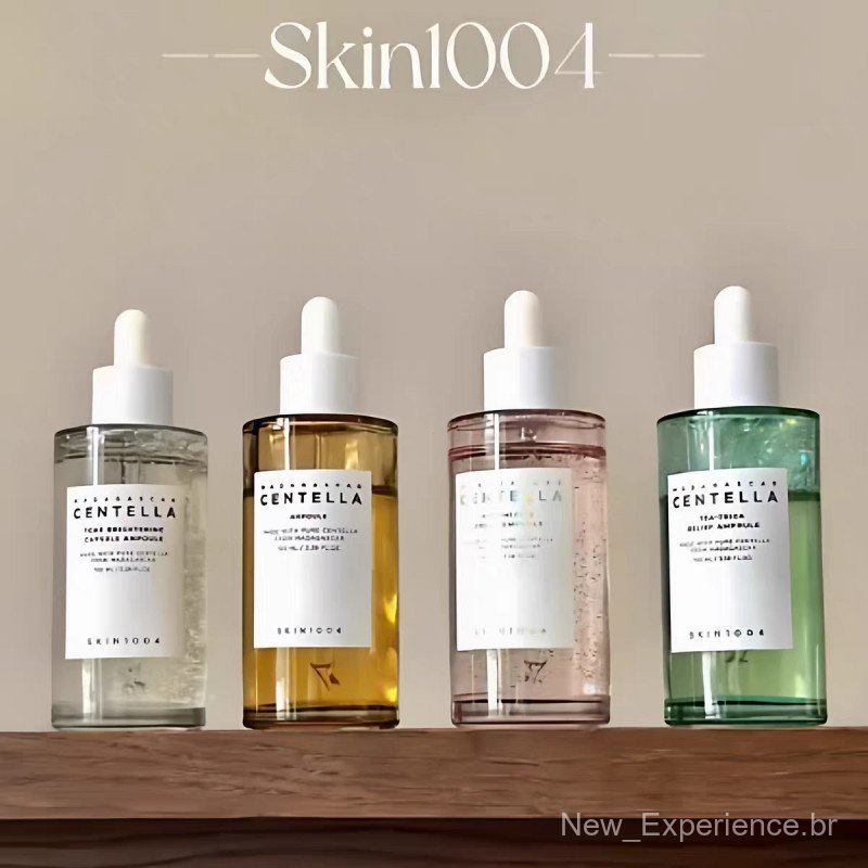 SKIN1004  Essência de cuidado facial umidificando 100ml Centella Asiatica Reparadora Rugas Calmante Clareadora Anti-Acne