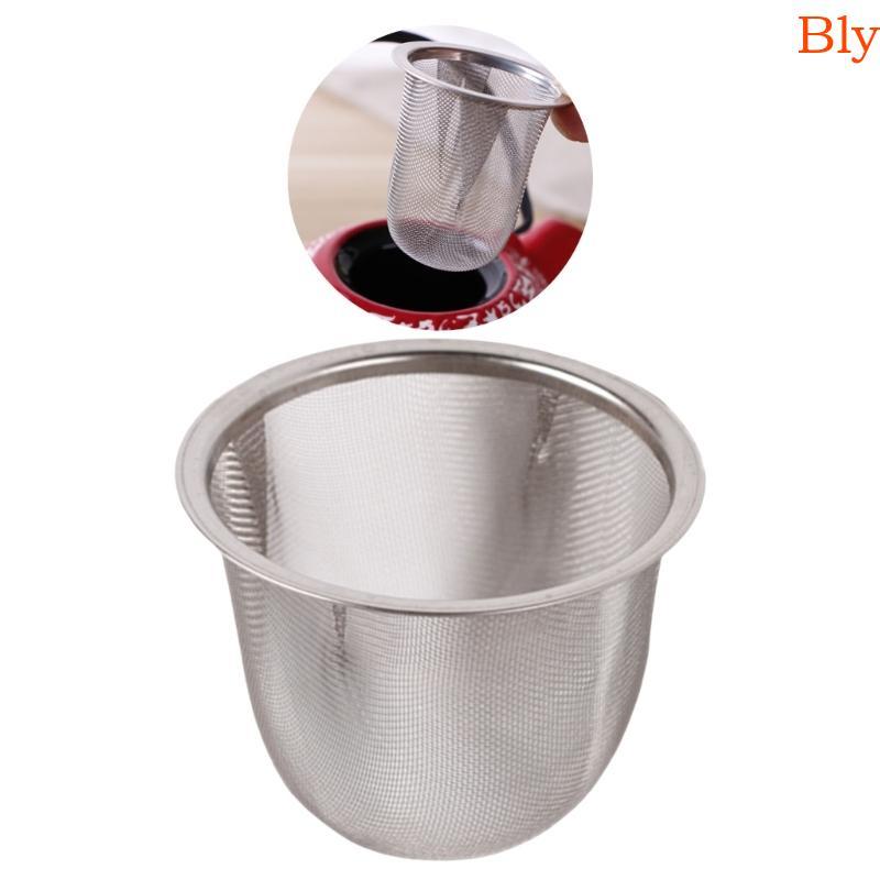 Bly Infusor Chá Doméstico Prático Filtro Bule Aço Inoxidável Malha Fina Para Folhas Soltas E Fermentação Beb