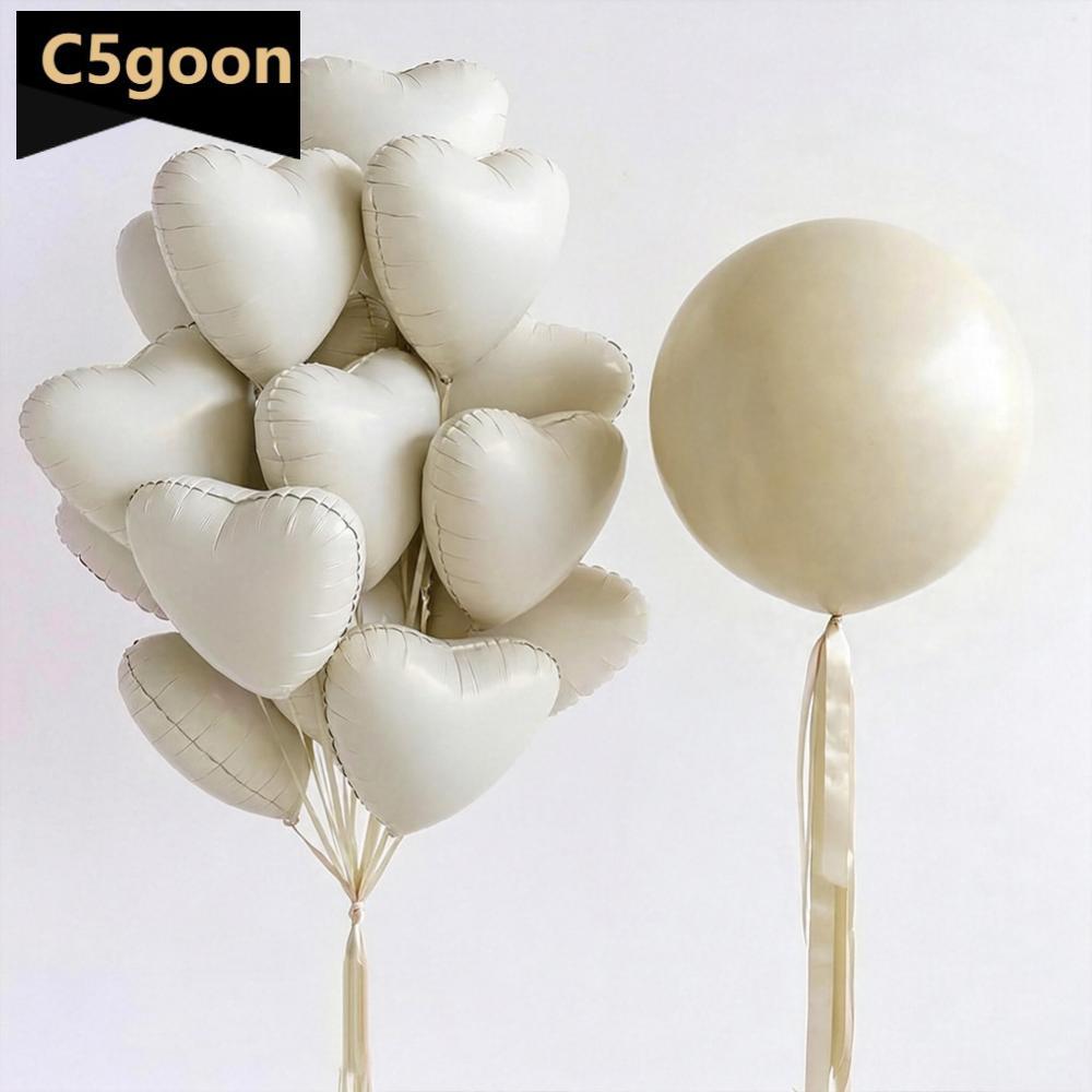 C5GOON 18 Polegada Amor Coração Balões De Folha Rosa Azul Branco Para Casamento Dia Dos Namorados Aniversário Chá De Beb