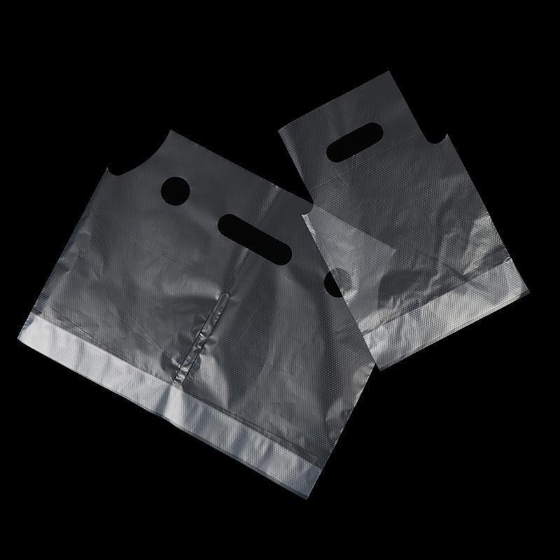 ziyulinph 100 Peças Sacos De Embalagem De Chá De Leite Copo Único/Duplo Fosco Transparente Descartável Plástico Para Beb
