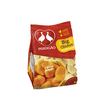 Perdigão Empanado à Base de Carne de Frango Tradicional Big Chicken 1kg