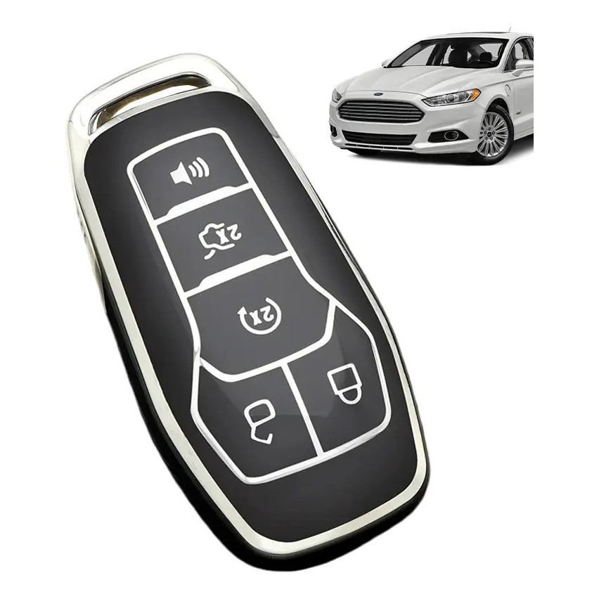 Capa Para Chave Presença Ford Fusion Titanium Hybrid Tpu+