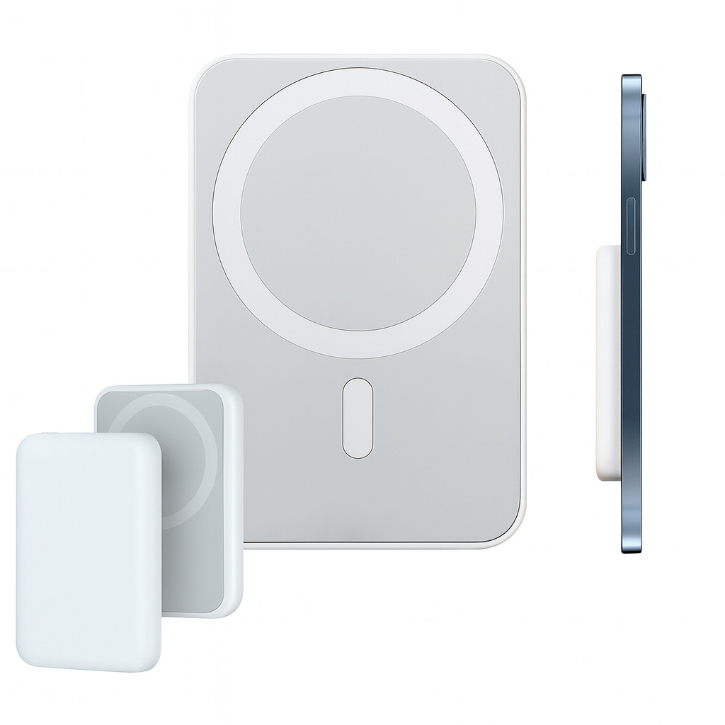 Carregador Portátil por Indução Magnético - Tecnologia Wireless Premium