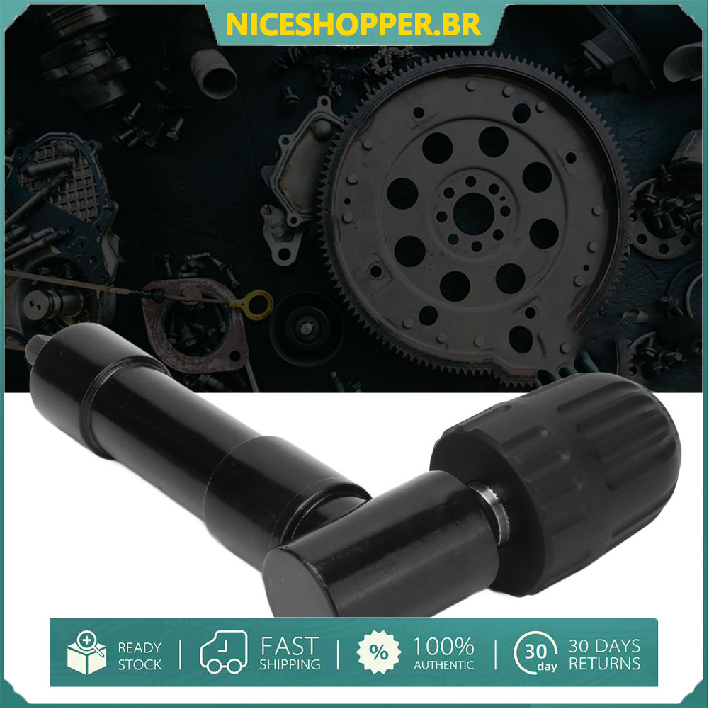 Niceshopper.br Adaptador de fixação de furadeira sem fio Alça de 90 graus em ângulo reto Mandril apertado de mão 3