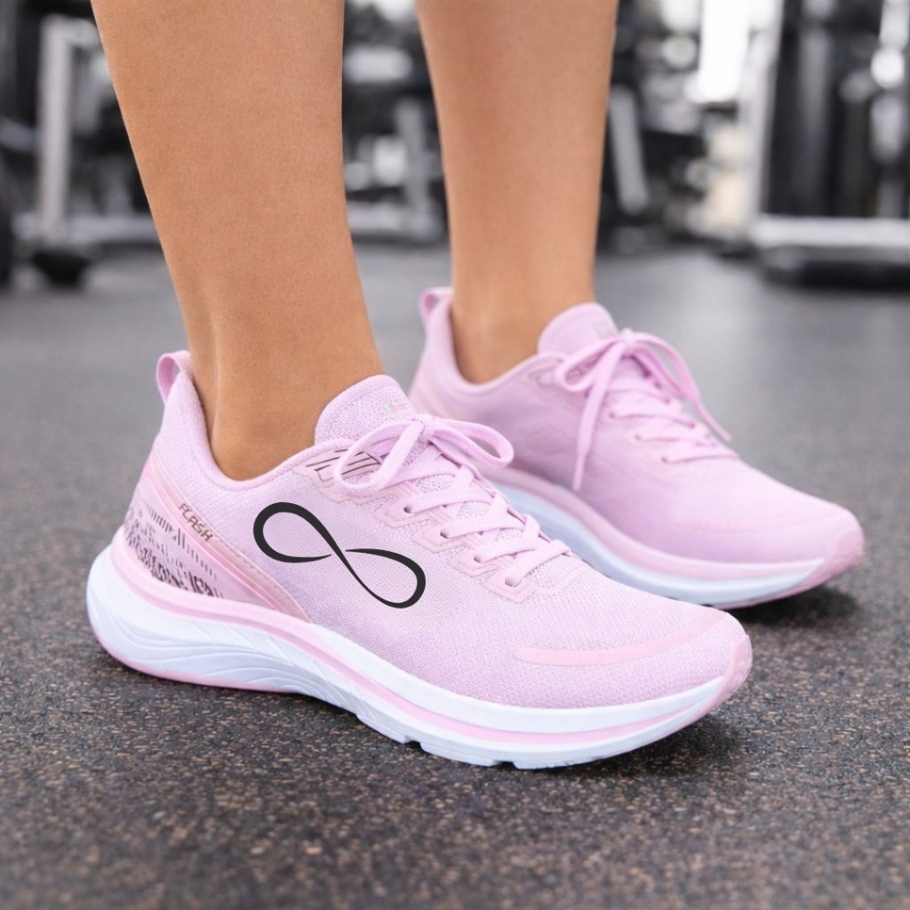 Tênis Feminino Esportivo Fit Academia Treino Passeio Solado Leve  Confortável e Antiderrapante mesh Respirável Promoção