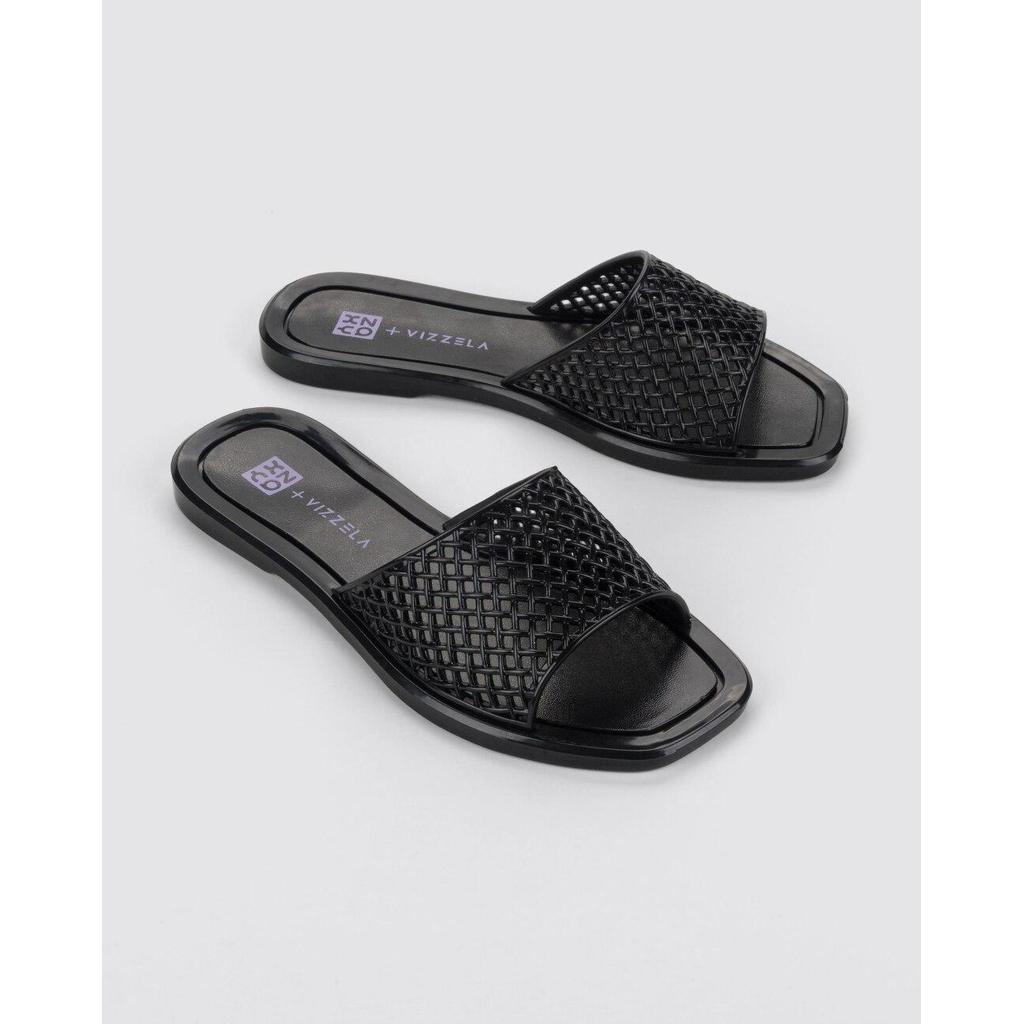 Chinelo Slide Feminino Zaxy Mesh