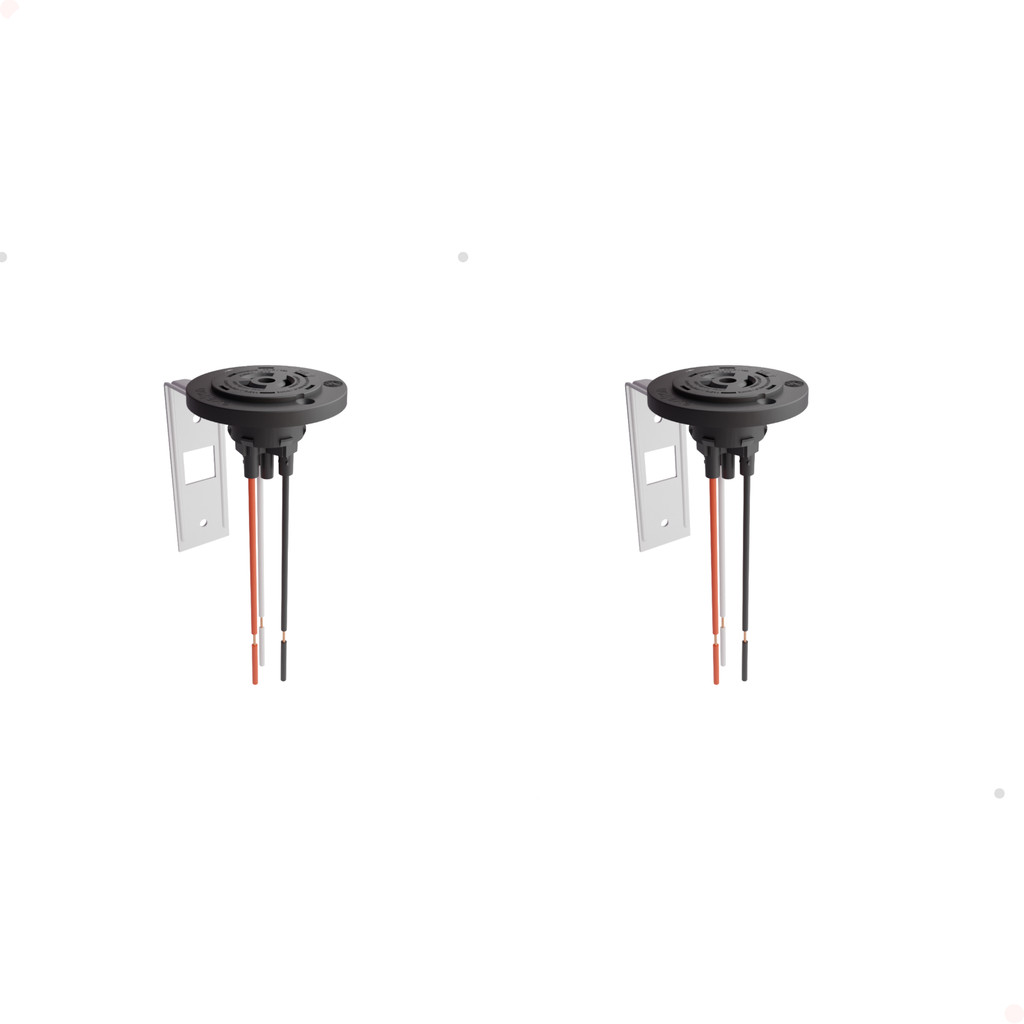 Kit c /2 Base para Relé Fixa Baixa com L Metálico Exatron TFBR0LM – Suporte para Instalação Segura
