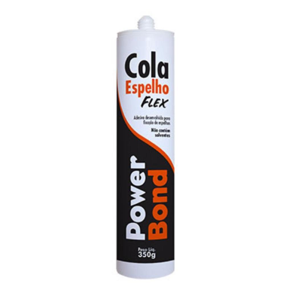 Fixa Espelho Cola Flex Fixação Segura Para Espelhos e Vidros 320g