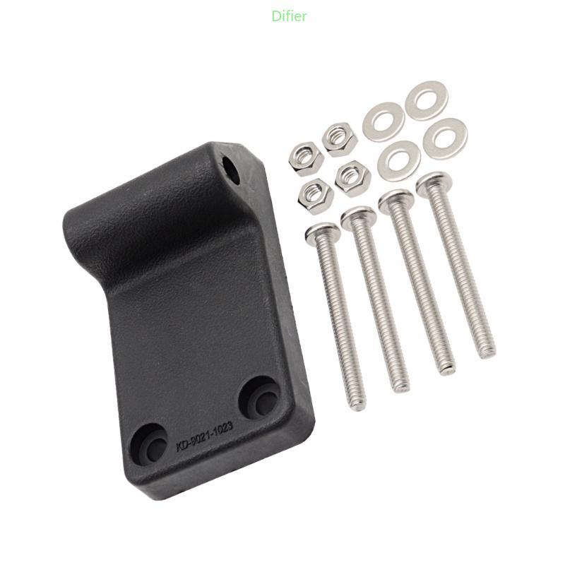 Difier Downrigger Base Fixa Placa Espessada 1023 Inclinável Suporte Montagem Hardware Para Instalação Segura E Estabi