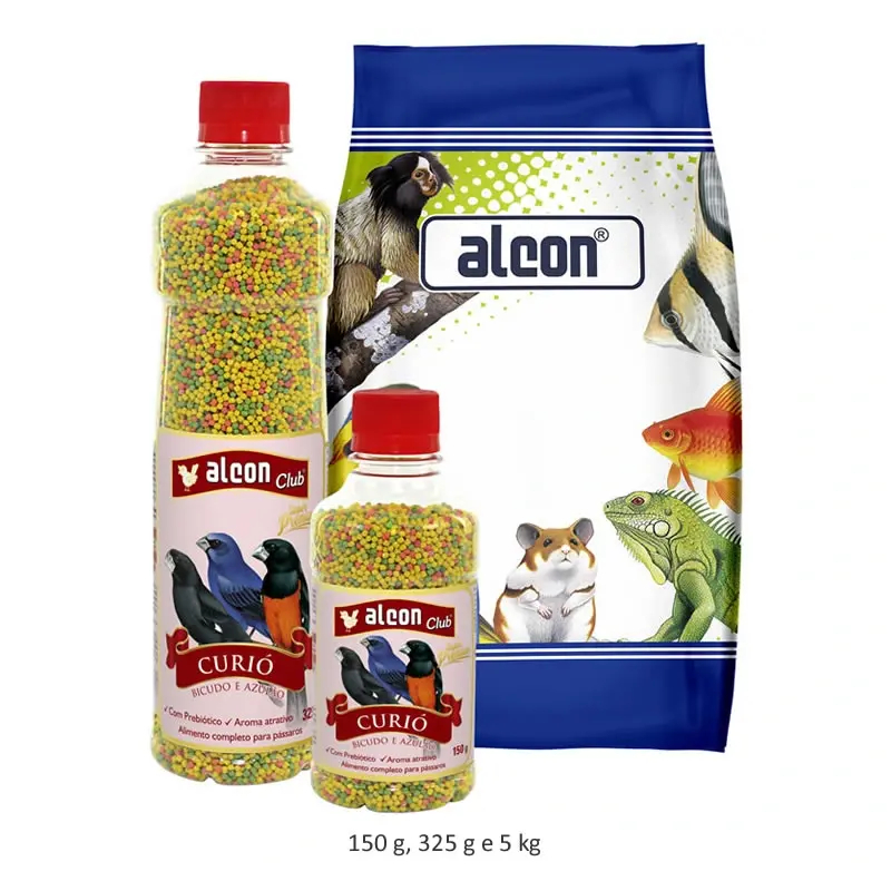 Ração Extrusada para Curió, Bicudo e Azulão Alcon Club - 325g