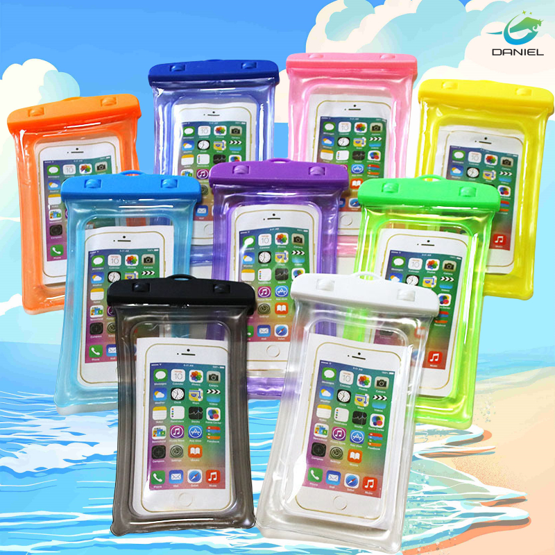 Capa universal transparente para telemóvel ultra clara e à prova de água adequada para natação viagens e mergulho