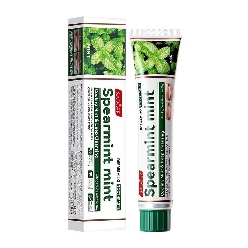 ~~ Pasta de dente hortelã carvão de bambu pasta de dente g hortelã dentes limpos clareamento fresco remover manchas remo