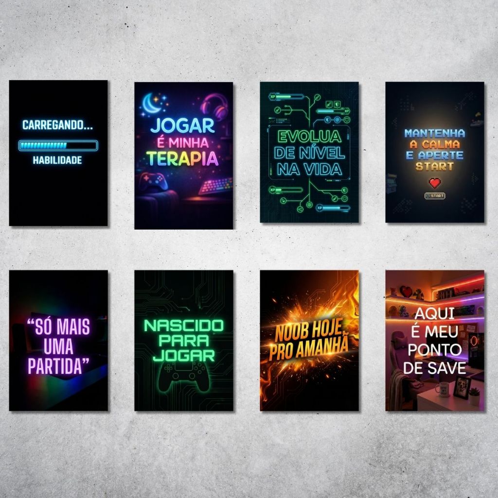 Quadro Placa Decorativas Placas Decorativas Geeks Nerd Otaku Gamer