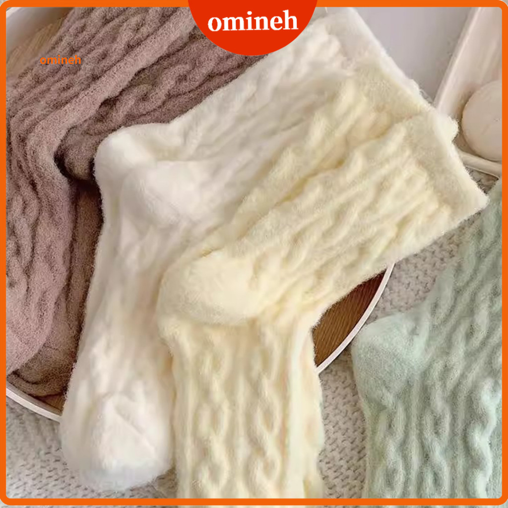 Warm Cozy Socks Women Fleece Women’s Fuzzy Winter Crew – Thick Breathable Sleep for Indoor Lounging Outdoor Wear Flu