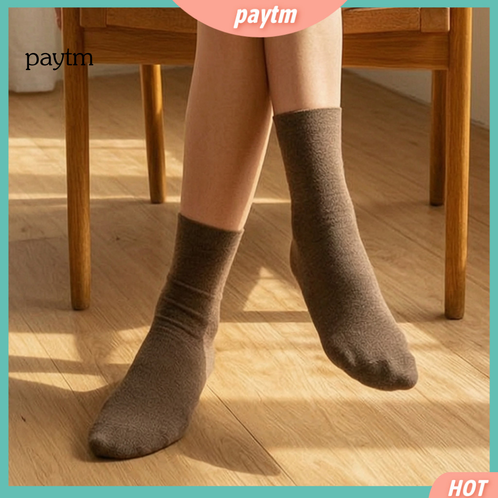 Everyday Versatile Solid Color Socks Breathable for Men Women 1 Pair Women’s Crew Soft Cotton Above Ankle Cute for for