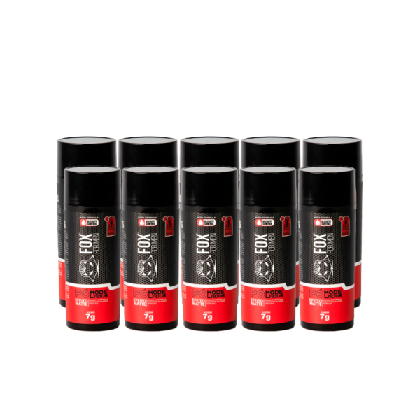 Kit 10 Pó Modelador 7g Fox For Men Volume Textura Controle Oleosidade Atacado Revenda Profissional