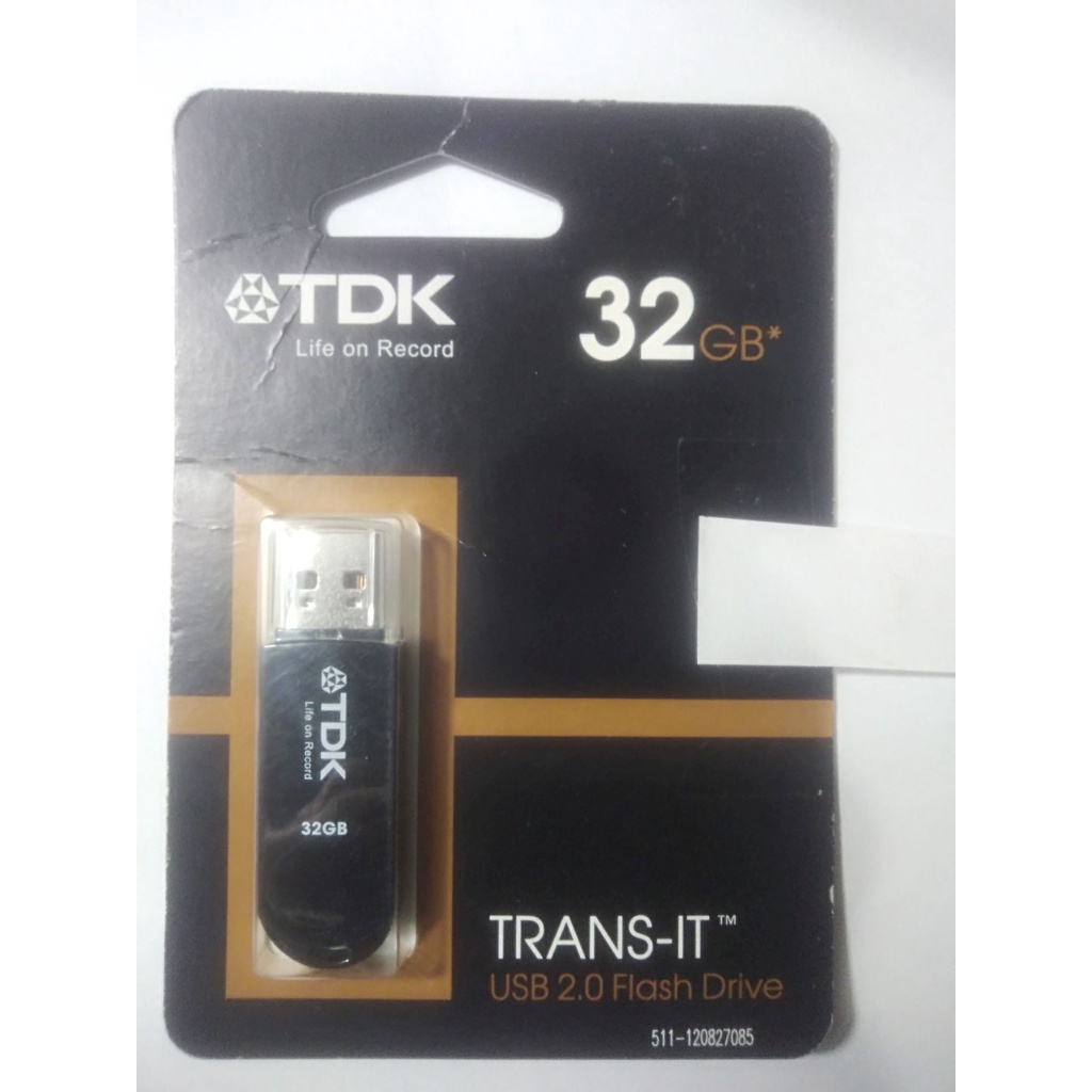PenDrive TDK 32GB modelo Trans-it USB 2.0 (Pen Drive - n SSD n HD high Speed)