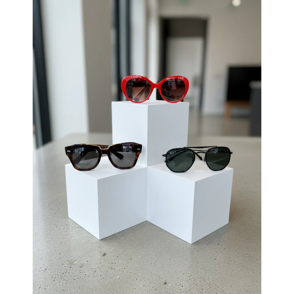 Expositor Oticas Oculos Vitrines Joias Multiuso Bancada Joalheria Branco Perfume Cosmético  Velas