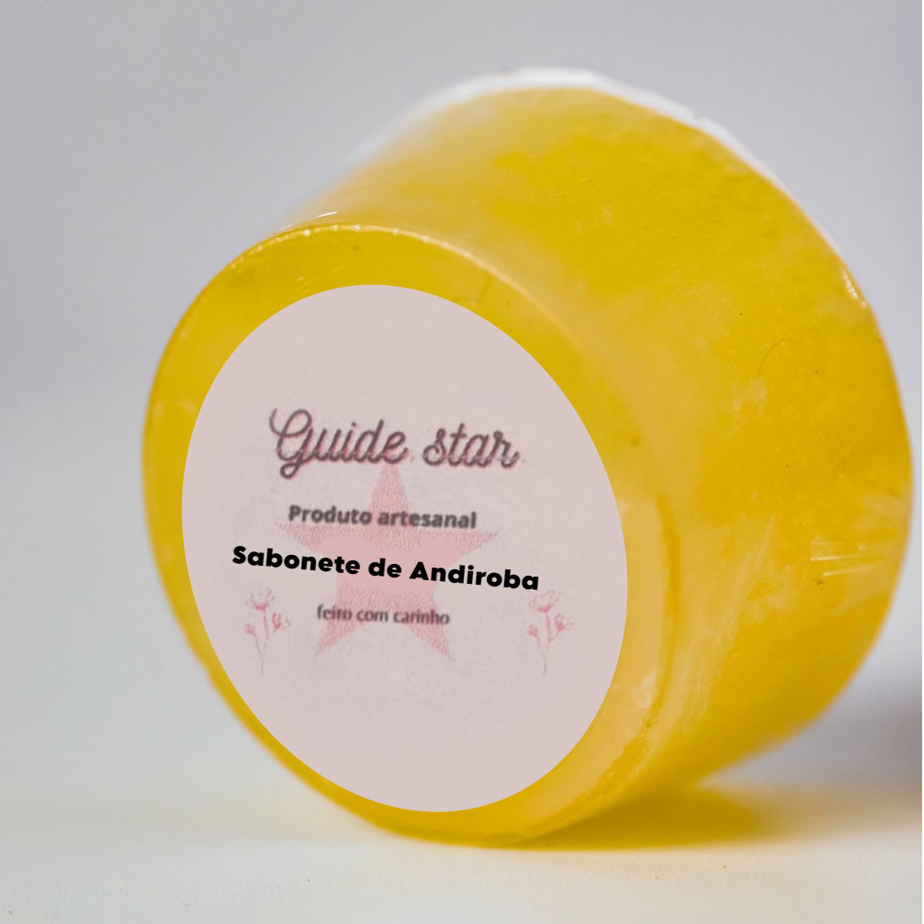 Sabonete de Andiroba - Anti-inflamatório natural, ideal para cravos, espinhas, pano branco e coceiras