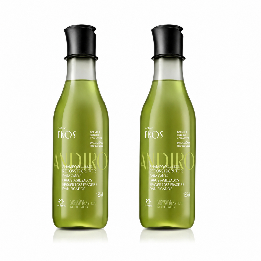 Sabonete Líquido Corporal  Ekos Andiroba 195ml | Limpeza Suave, Hidratação e Perfume l