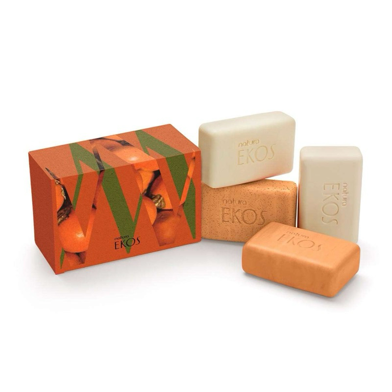 Natura Ekos Sabonete Cremoso 100g X 4 Castanha Andiroba Ucuuba e Tukumã
