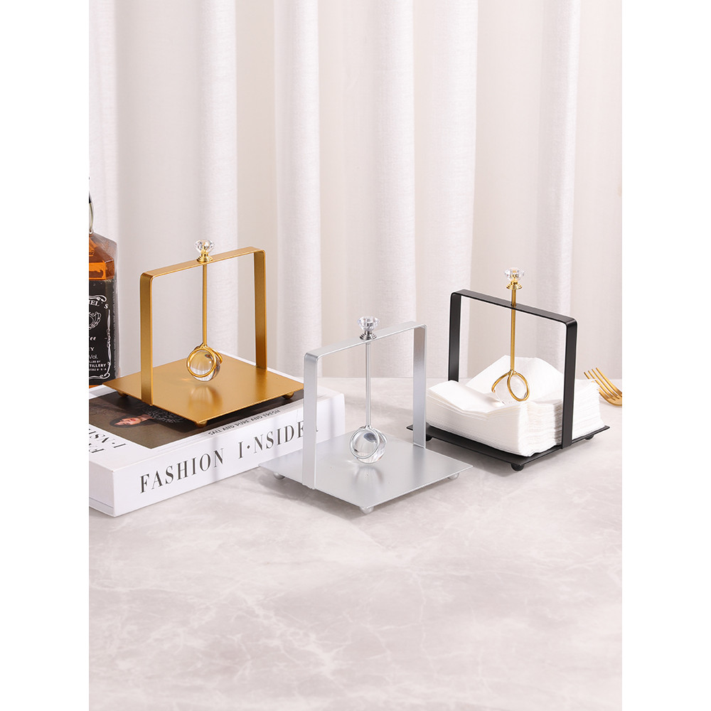 Suporte de tecido para mesa de jantar de Hotel, comida ocidental, comercial, High-End, restaurante, prensa de papel, cri