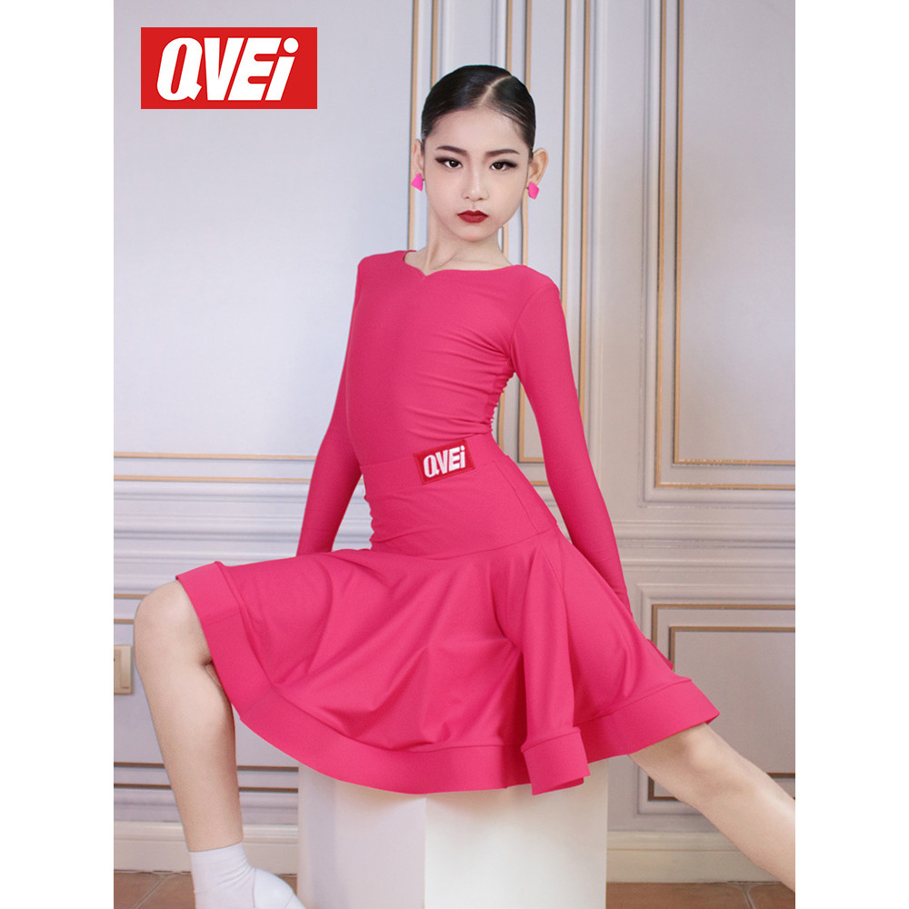 Enterprise charme dança latina competição traje meninas novo estilo High-End desempenho profissional regulagem traje cri