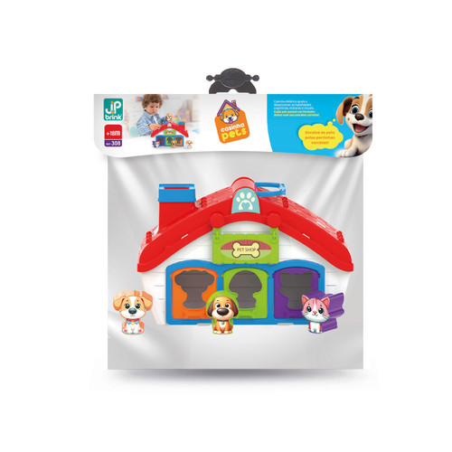 Brinquedo Casinha Cachorro Infantil Casa Pet Conforto Estimulacao Divertido