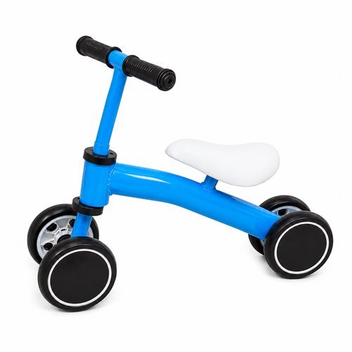 Bicicleta Equilibrio Infantil Sem Pedal Azul Estimulacao Motor Equilibrio