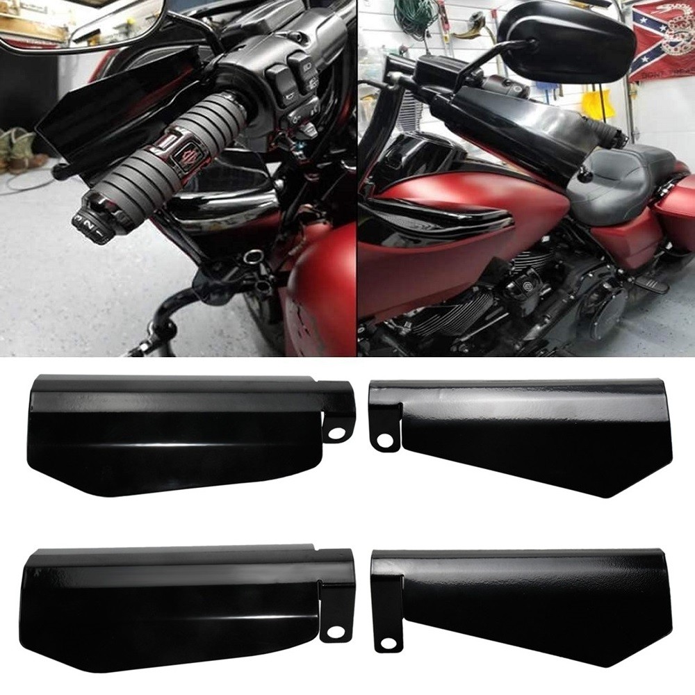 Motocicleta Para Harley Sportster Touring Street Electra Glide Road King Dyna 07-21 Guiador Handguards Protetor Defletor