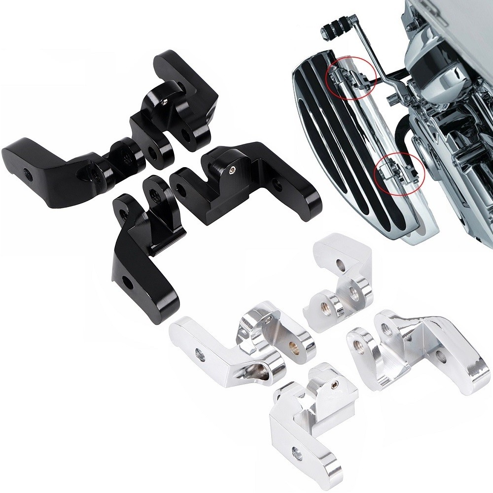 Motocicleta Motorista Piso Frente Realocação Suportes Para Harley Touring Road King Electra Estrada Rua Desliza 97-16 Tr