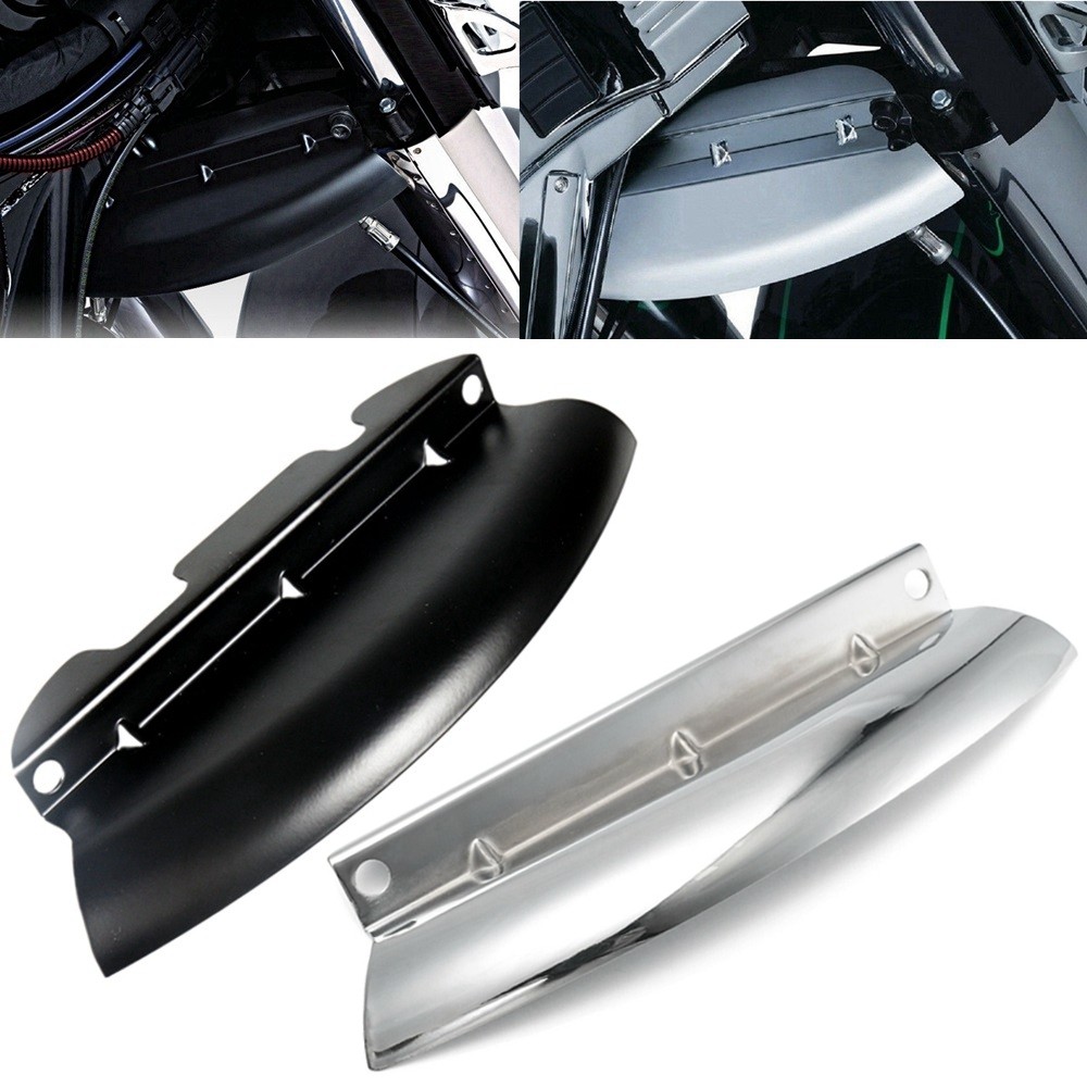 Defletor De Vento De Árvore Tripla Inferior , Garfo Dianteiro , Ar Para Harley Touring Electra Street Road Glide King 14