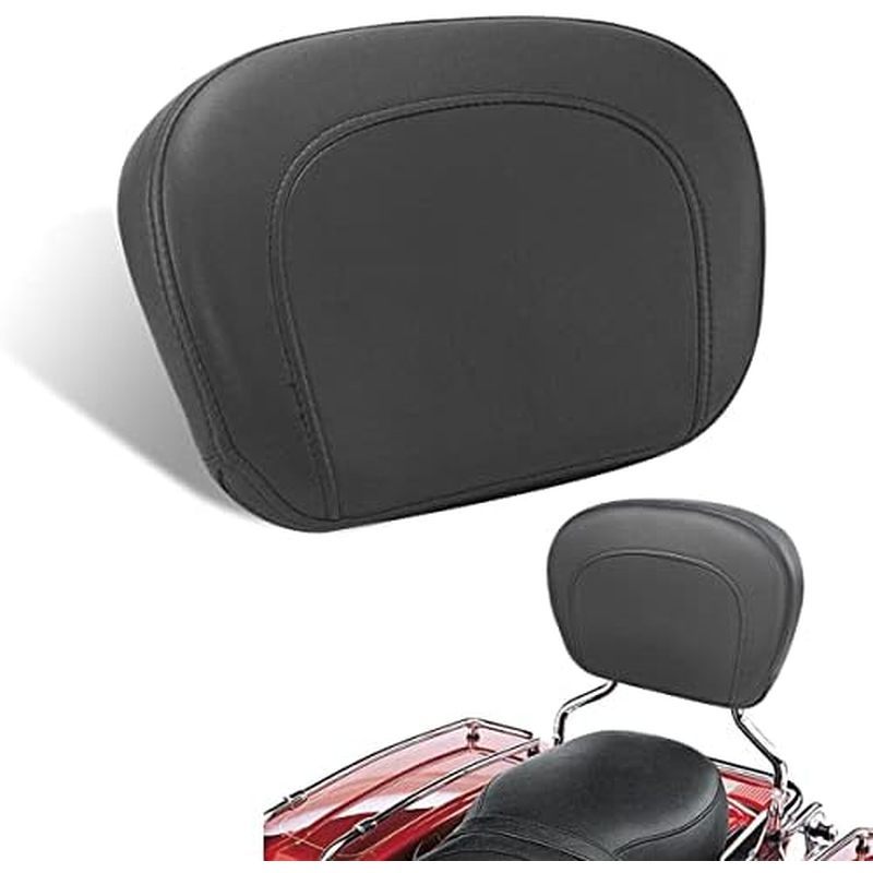 Almofada De Encosto De Passageiro Preta , Barra sissy Para Modelos Harley Touring Electra Glide/Road King/Street Trike F