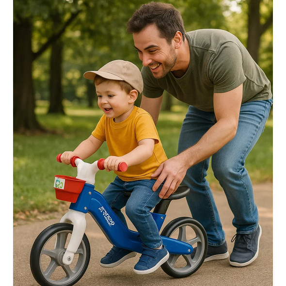 Bicicleta Equilíbrio Infantil Sem Pedal Menino Menina Banco Ajustável Achadinhos