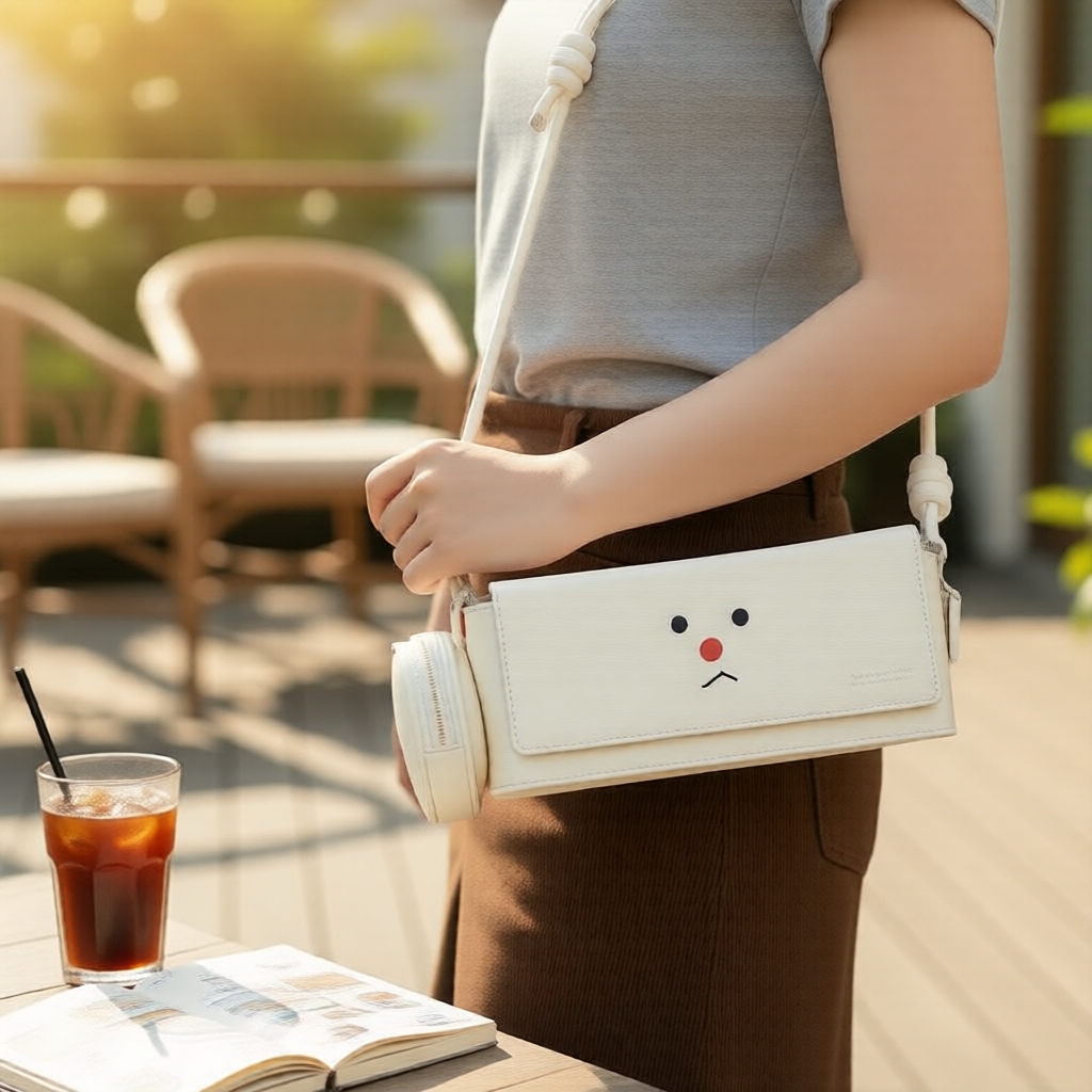 Bolsa de Acessórios de Ombro Único para Câmera de Cardan de Bolso Cwatcun – Compatível com DJI Pocket 3